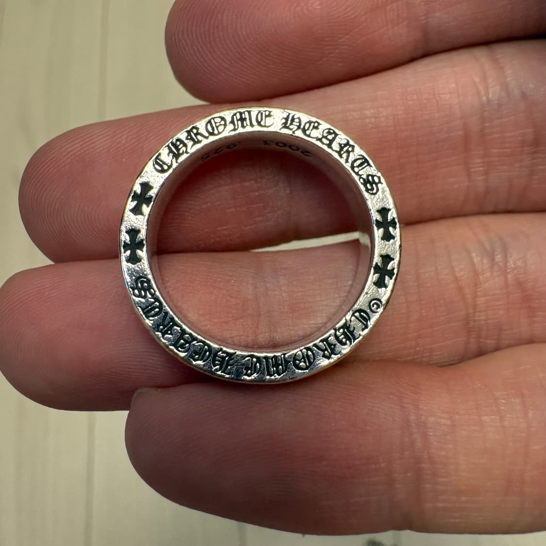 크롬하츠 퍽유링 us9.5 상품이미지3