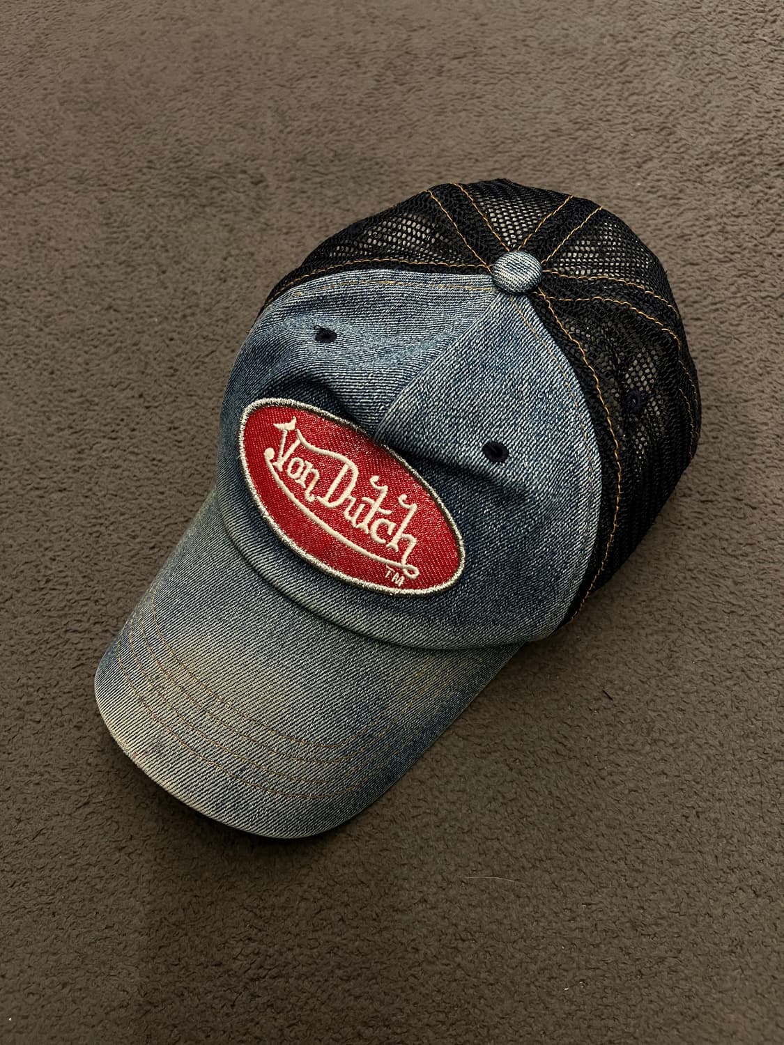 본더치 데님 메쉬 캡 처분  상품이미지1