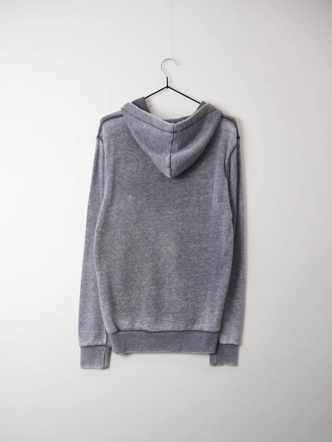 Avirex Washed Zip Hoodie Grey 상품이미지4