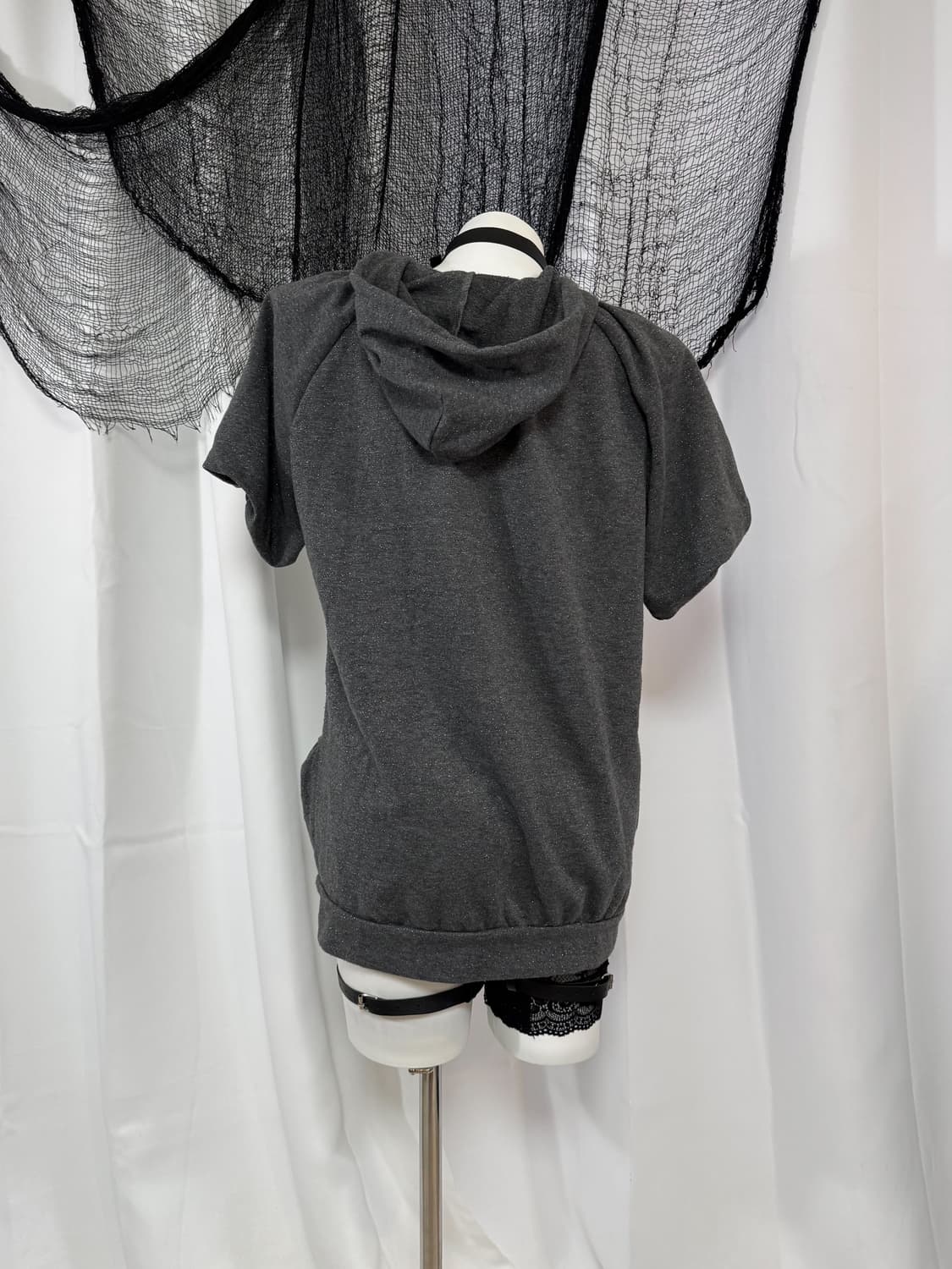 lace hood zip up 상품이미지2