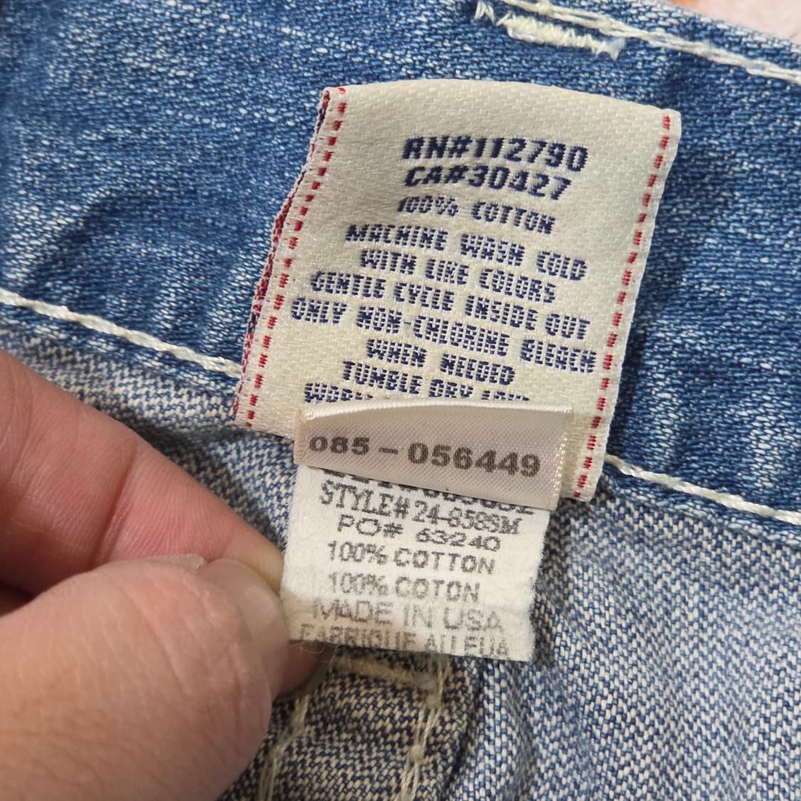 트루릴리전 레인보우 빌리 세미 부츠컷 팬츠 상품이미지9