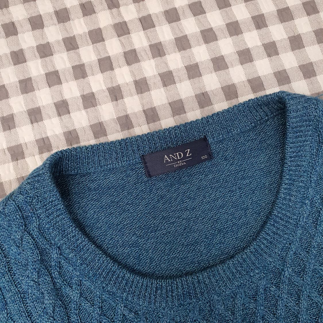 앤드지 울100 니트 스웨터 남자95 상품이미지2