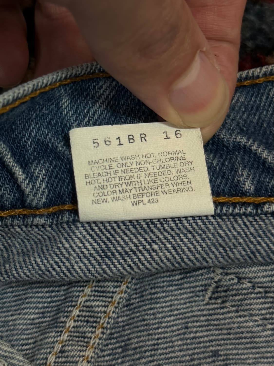 90's USA Made 빈티지 리바이스 517 오렌지탭 상품이미지10