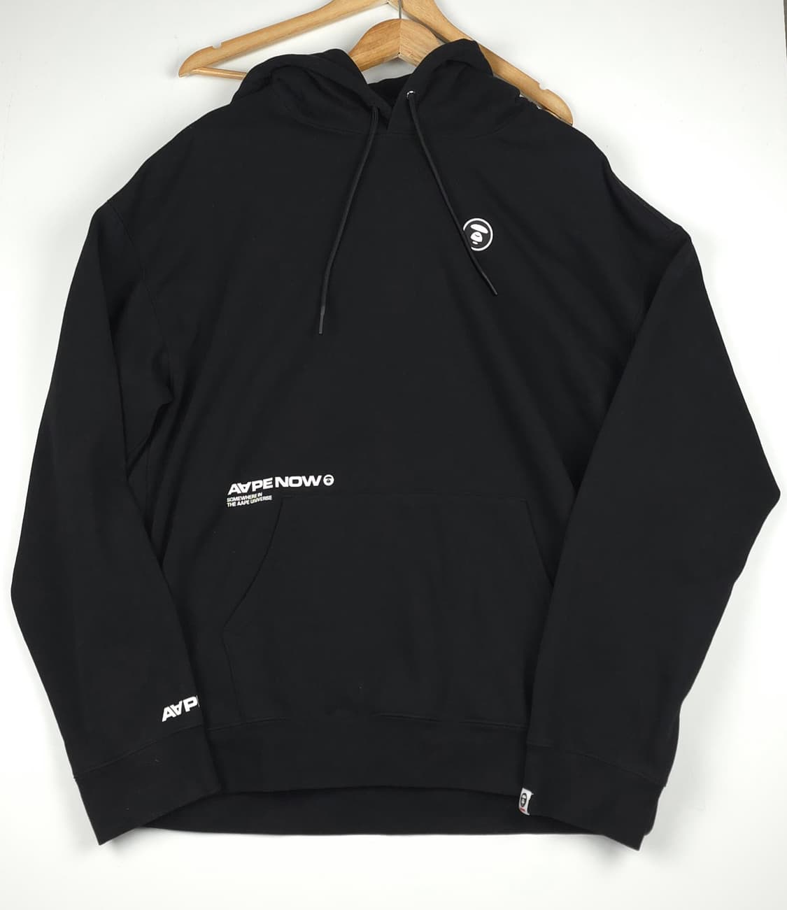 [XXL] 베이프 에이프 나우 문페이스 기모 후드티 상품이미지1