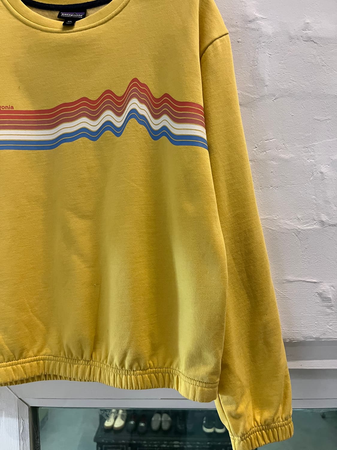 Patagonia 프린팅 yellow 스웻셔츠 XXL 상품이미지4