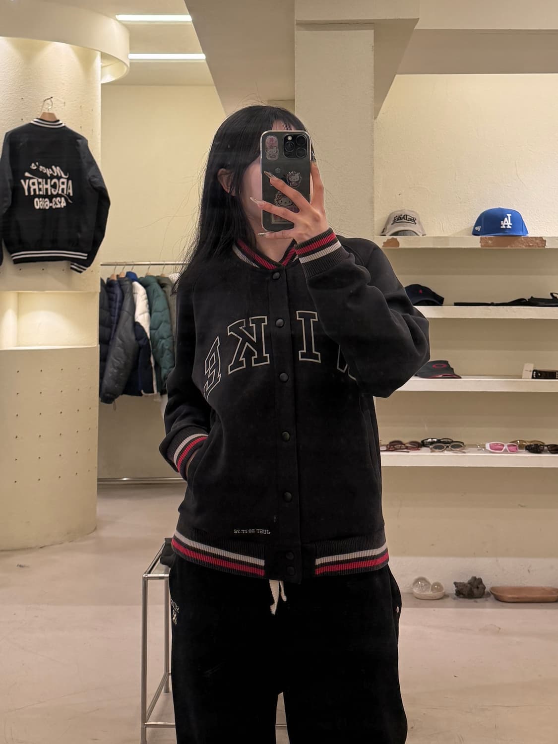 나이키 JD172 오레곤 바시티 스냅 자켓 U803 상품이미지1