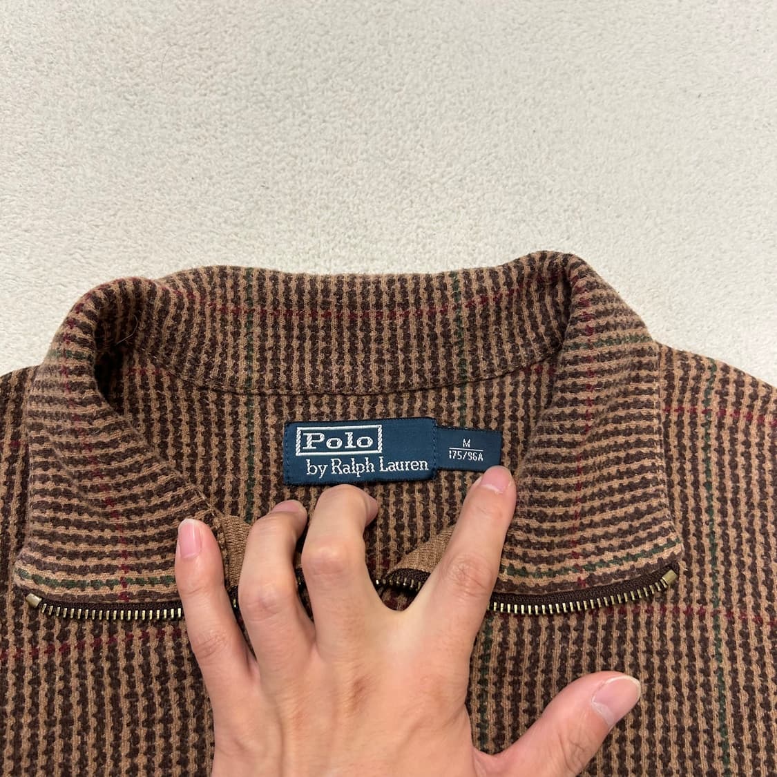 Polo Ralph Lauren herringbone half knit 상품이미지6