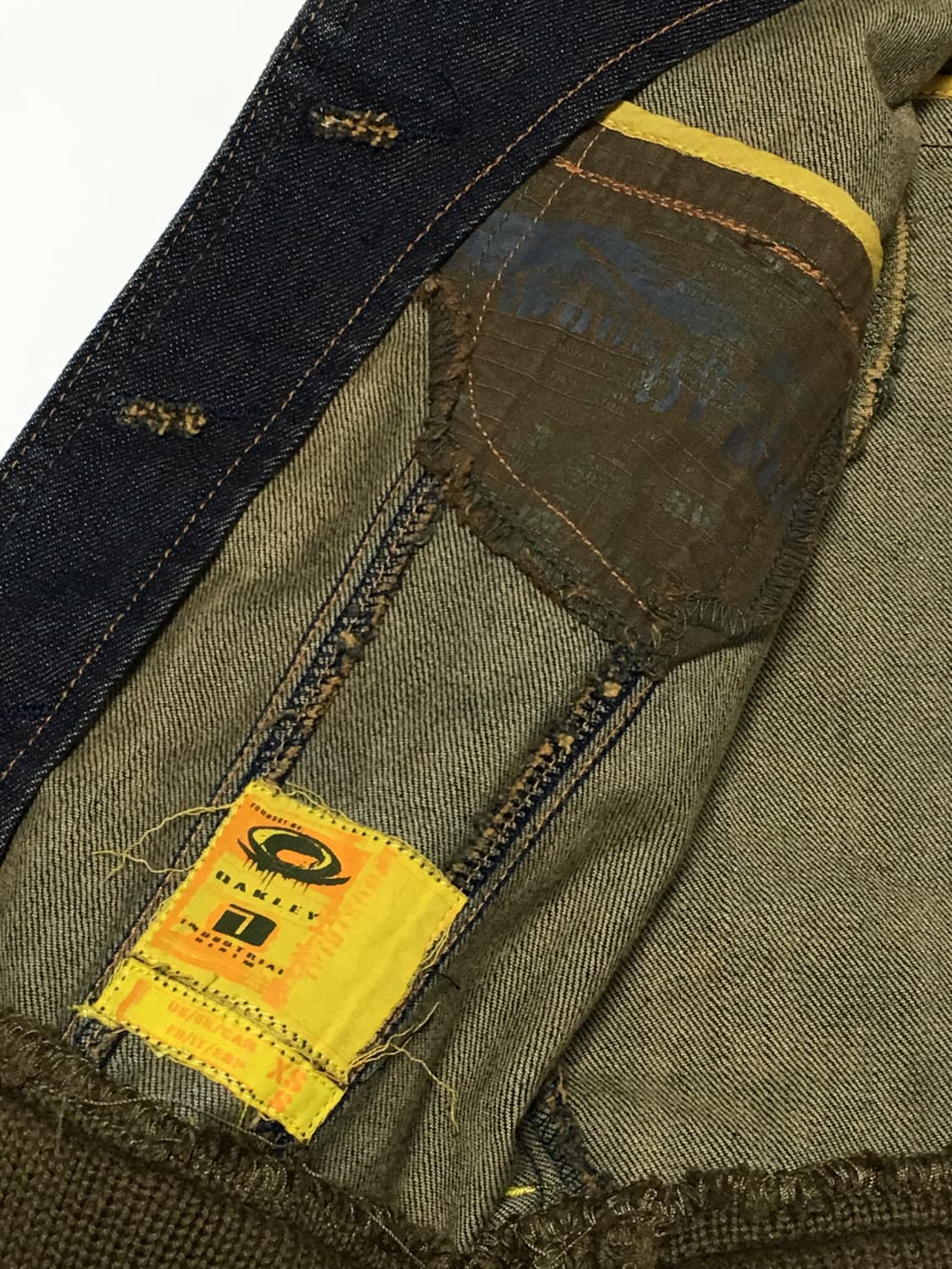 오클리 y2k 데님 자켓 상품이미지6