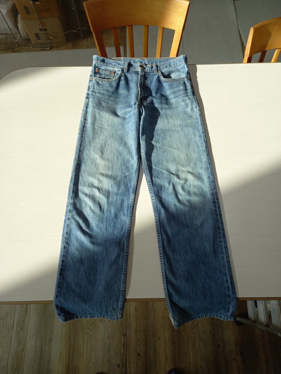 30 90's 리바이스508 Phillipine 세미와이드진 30-140 상품이미지1