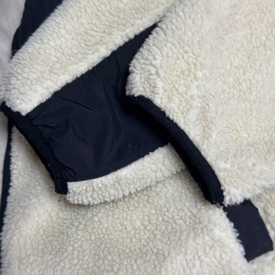 커버낫 양털 뽀글이 쉐르파 플리스 자켓 상품이미지8