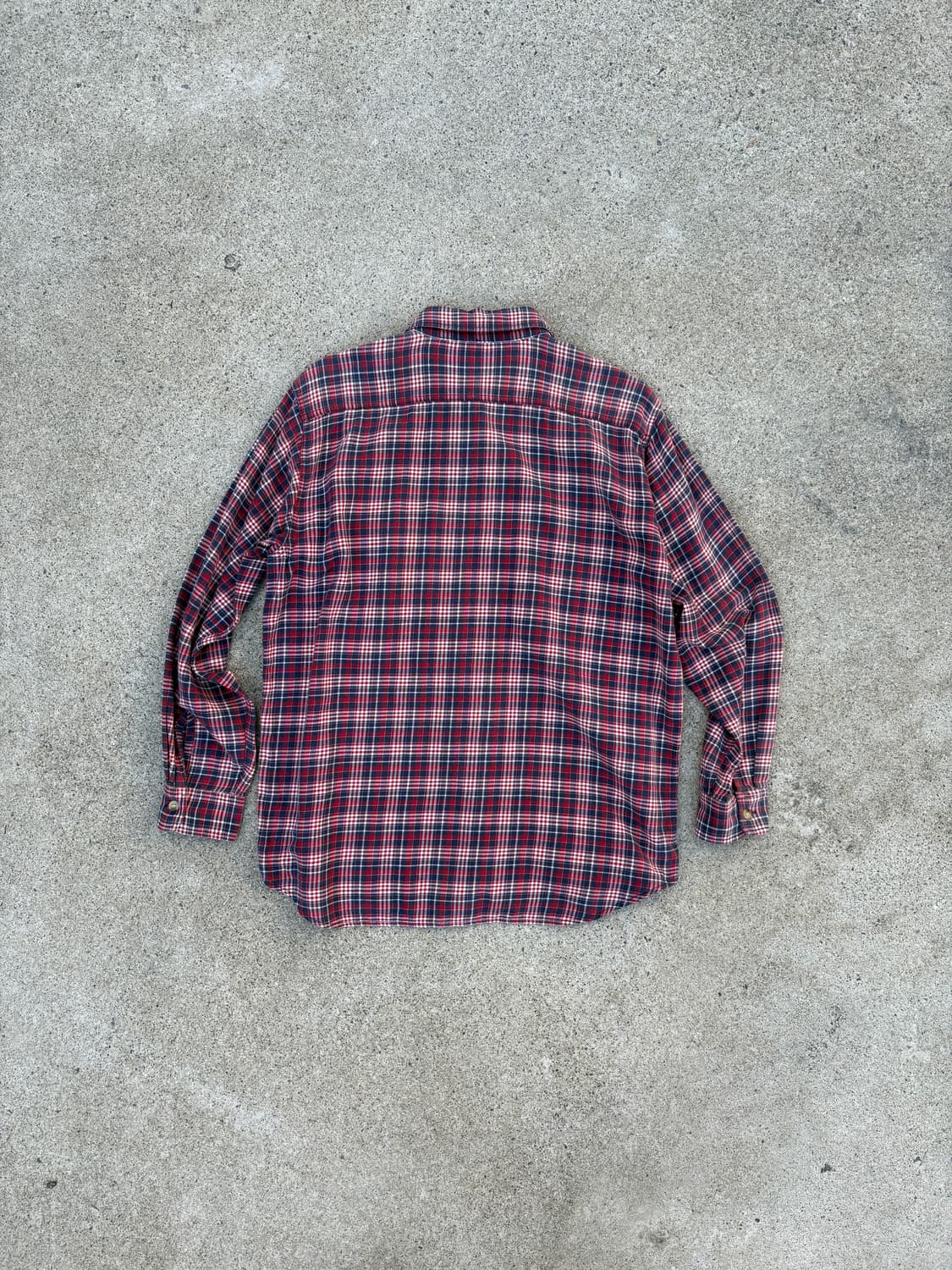 90s 리바이스 오렌지탭 플란넬 셔츠 상품이미지2