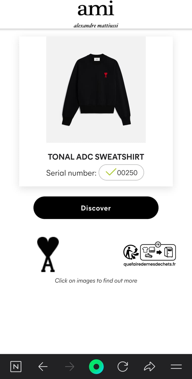 24fw 아미 스몰하트 맨투맨 티셔츠
블랙 색상 XL사이즈(국내105) 상품이미지6