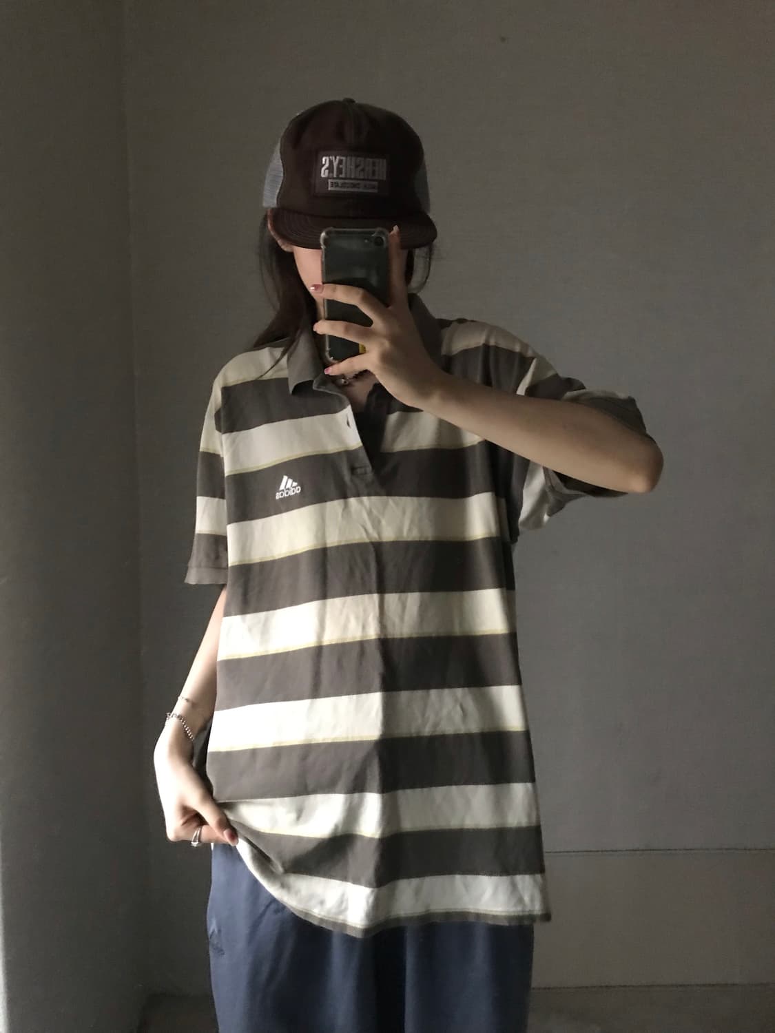아디다스 90s 브라운 스트라이프 pk 상품이미지1