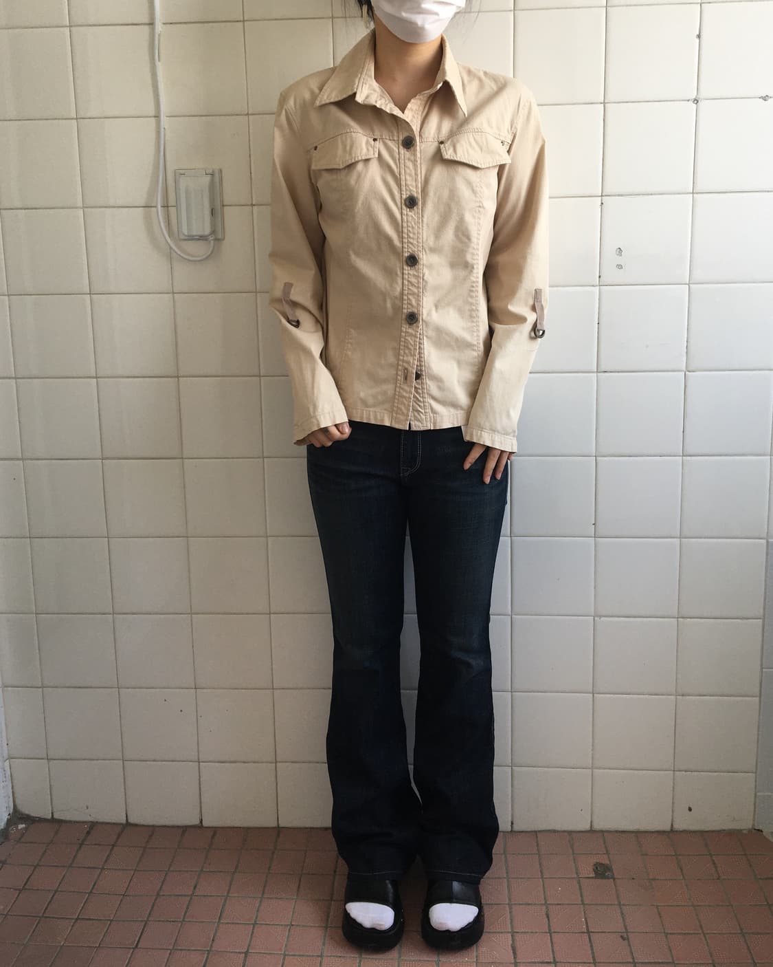 Pocket line detail jacket 상품이미지1