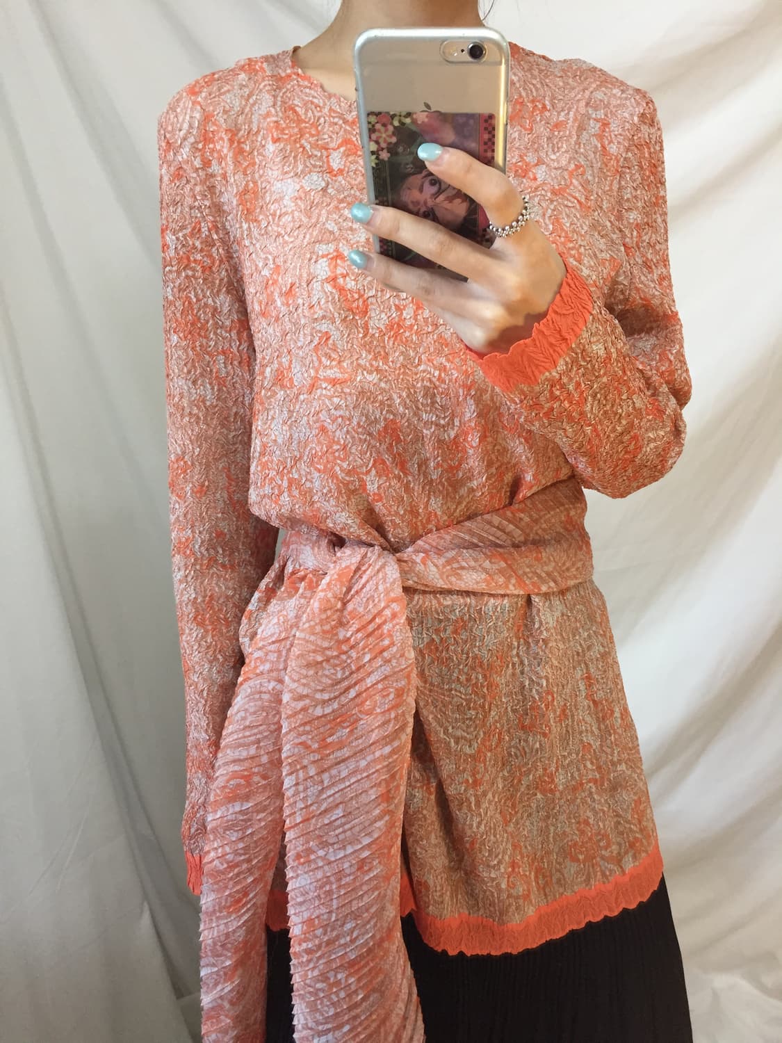 레이어드 원피스•타이 set 상품이미지1