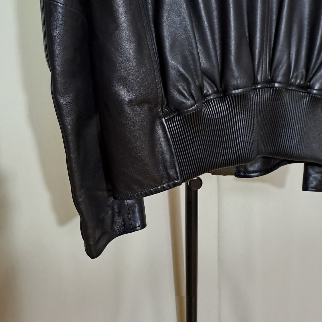 (택포) 엠비오 캐시미어 혼용 양가죽 자켓 100 B644 상품이미지7