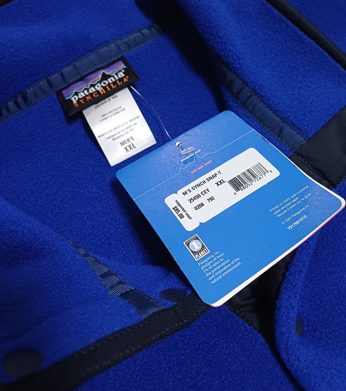 🇨🇴 [XXL] 파타고니아 신칠라 스냅티 - 세일론 블루 상품이미지6