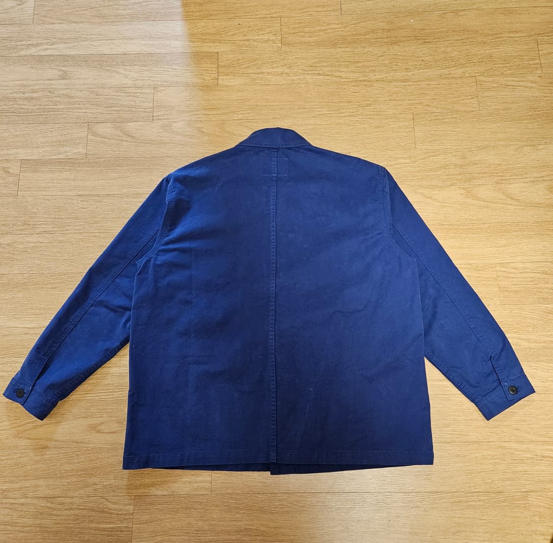 사운즈라이프 몰스킨 프렌치워크자켓(블루, L) 상품이미지2