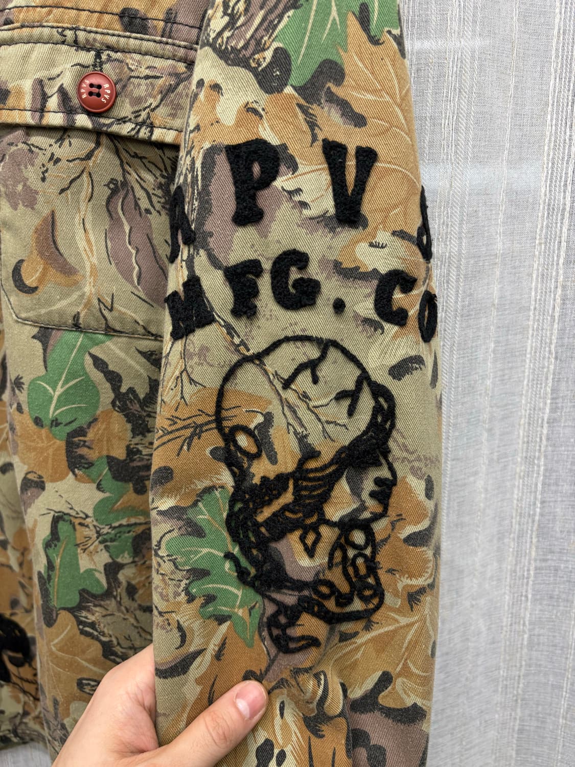 The RPVS 빈티지 밀리터리 카모 셔츠 상품이미지4
