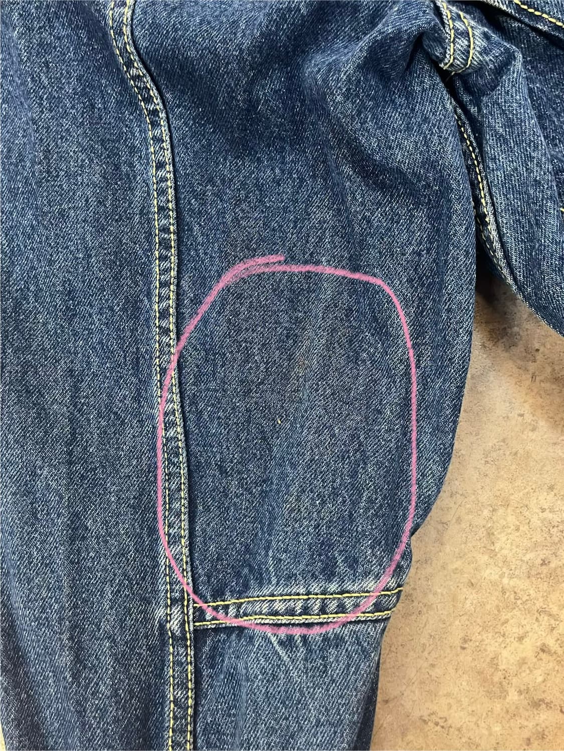 빈티지 데님 자켓 3XL #csz3315 상품이미지9