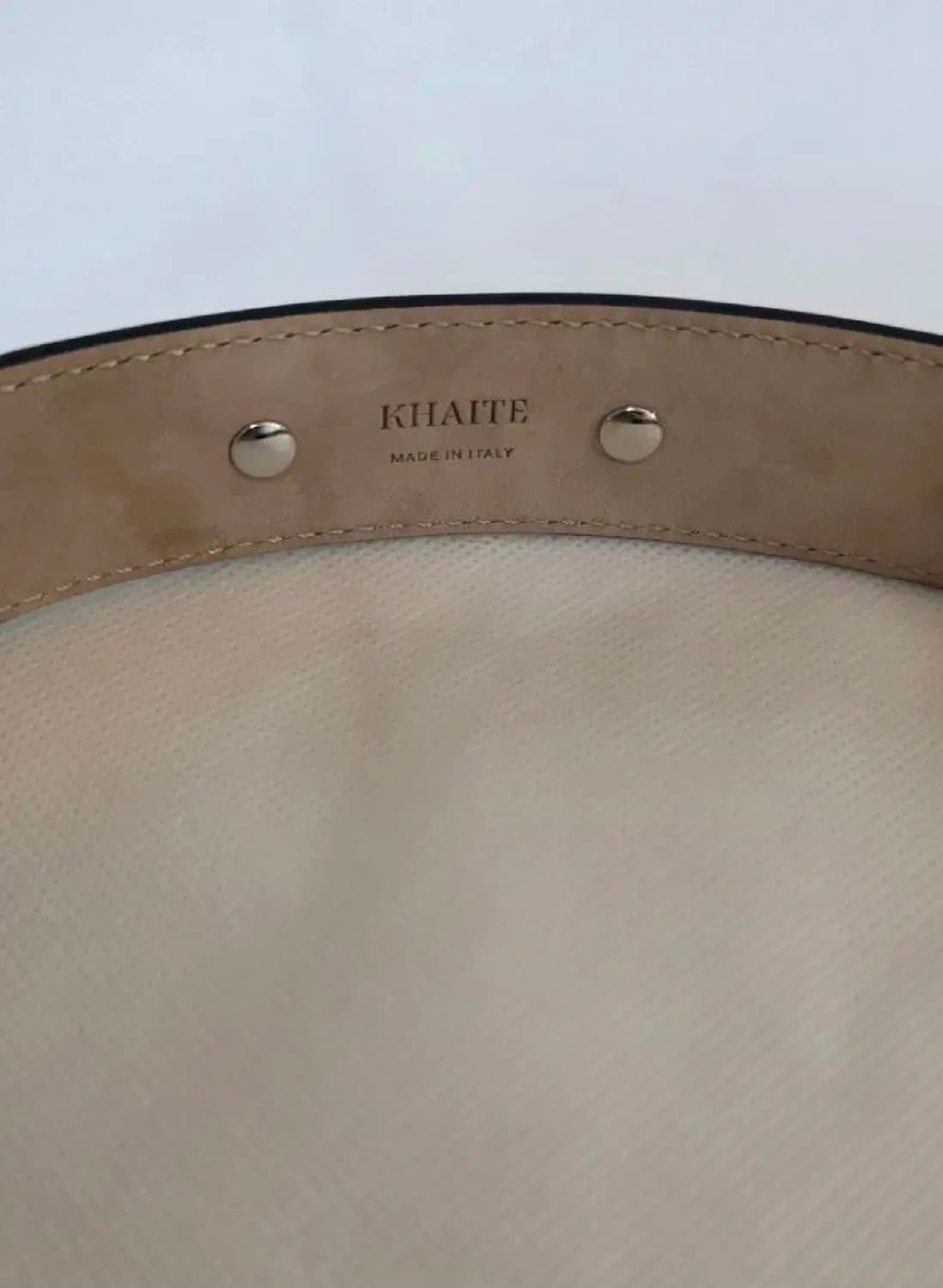 (75)KHAITE 케이트 베니 스터드 레더 벨트 상품이미지8
