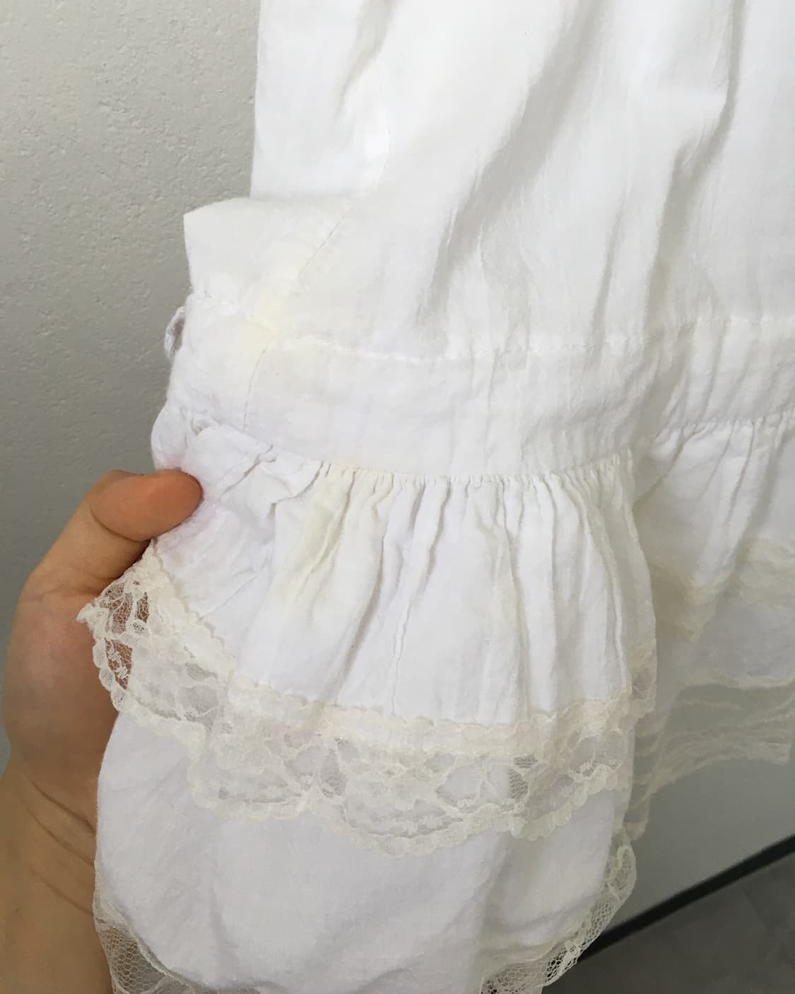 Lace trimming sleeveless onepiece 상품이미지3