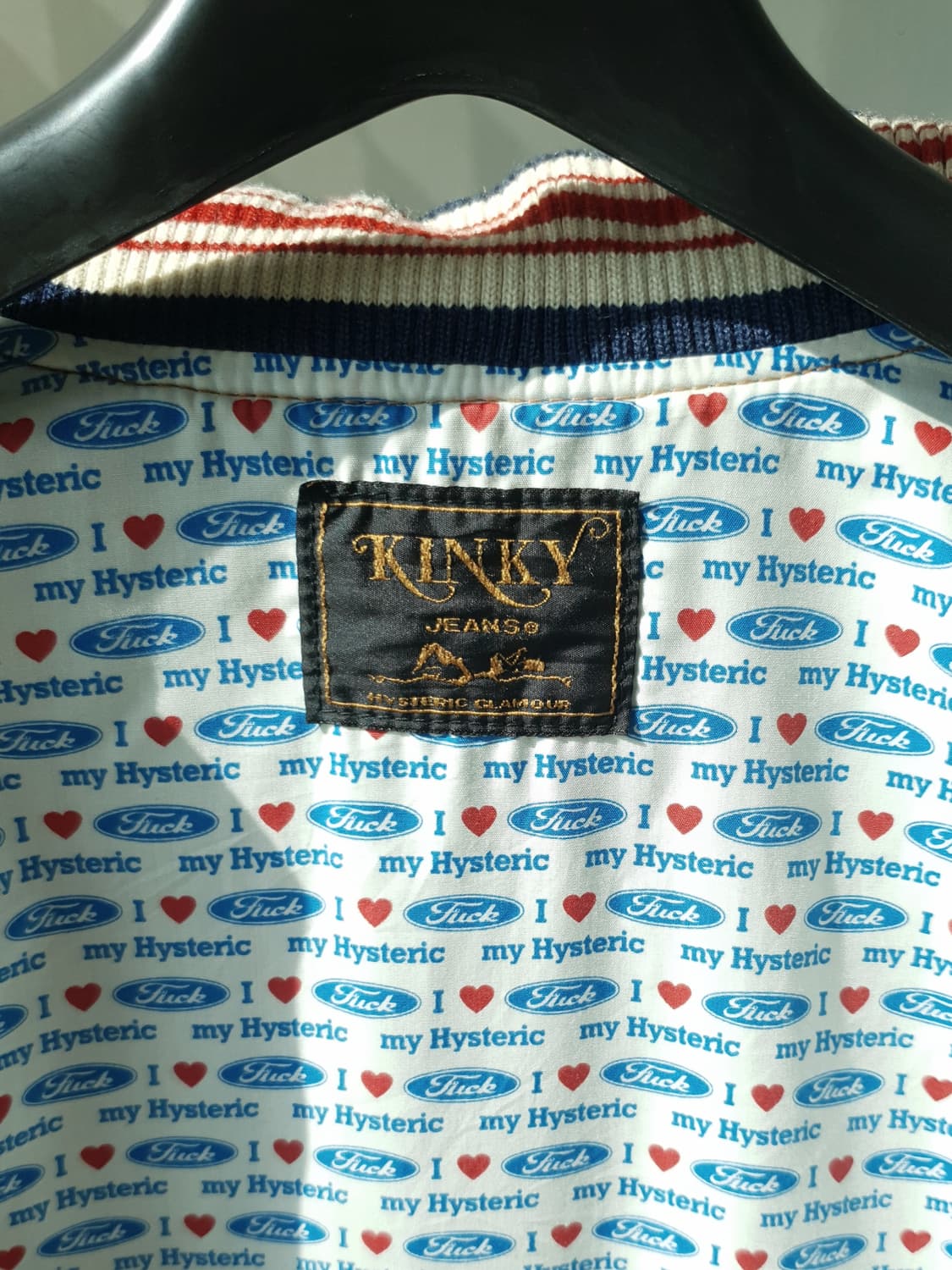 90s Hysteric Glamour "KINKY" Denim JK 상품이미지10