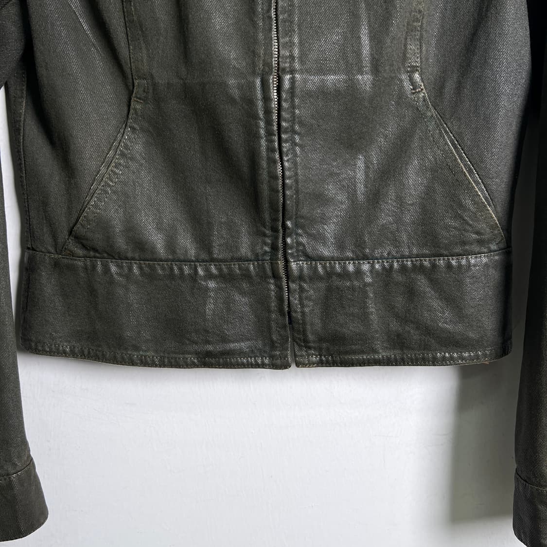 막스마라 스포츠 막스 코팅 데님 자켓 42 상품이미지5