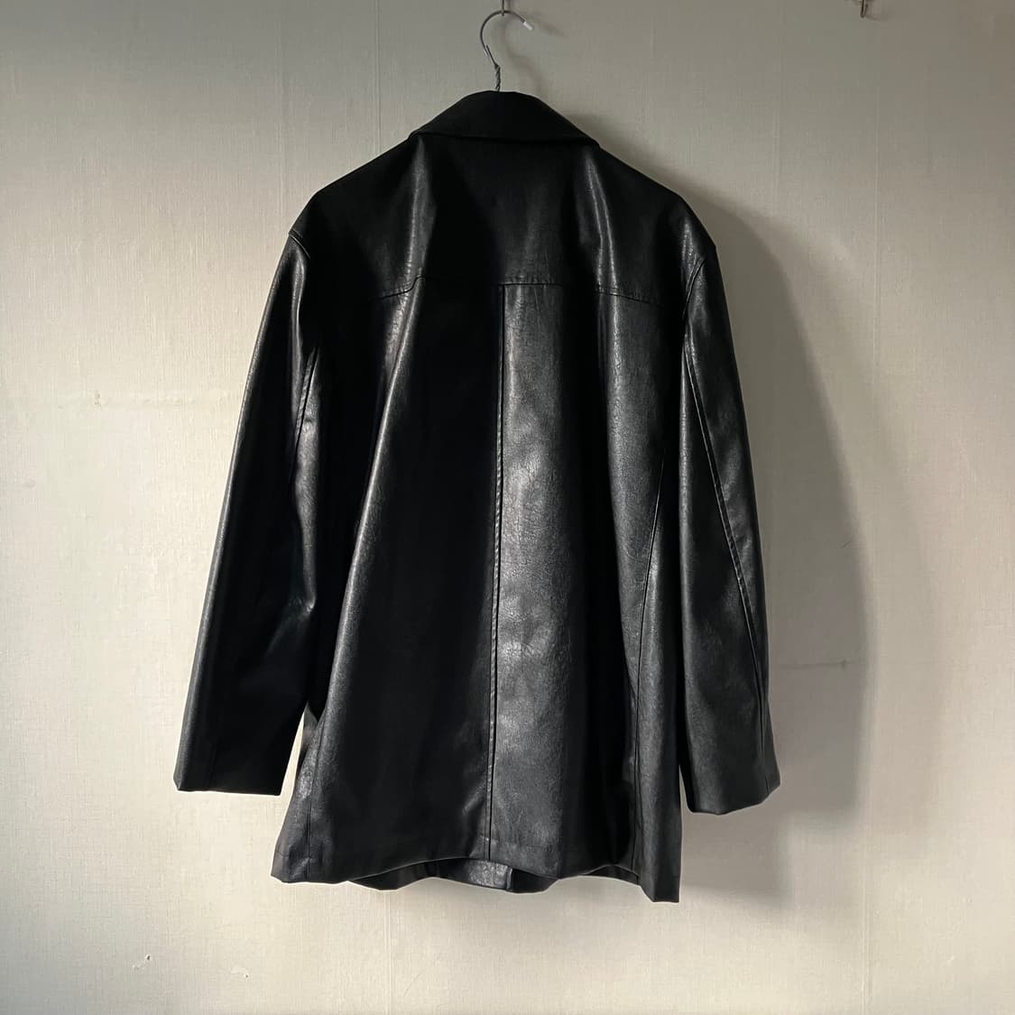 새상품 에잇세컨즈 레더 하프코트 상품이미지2