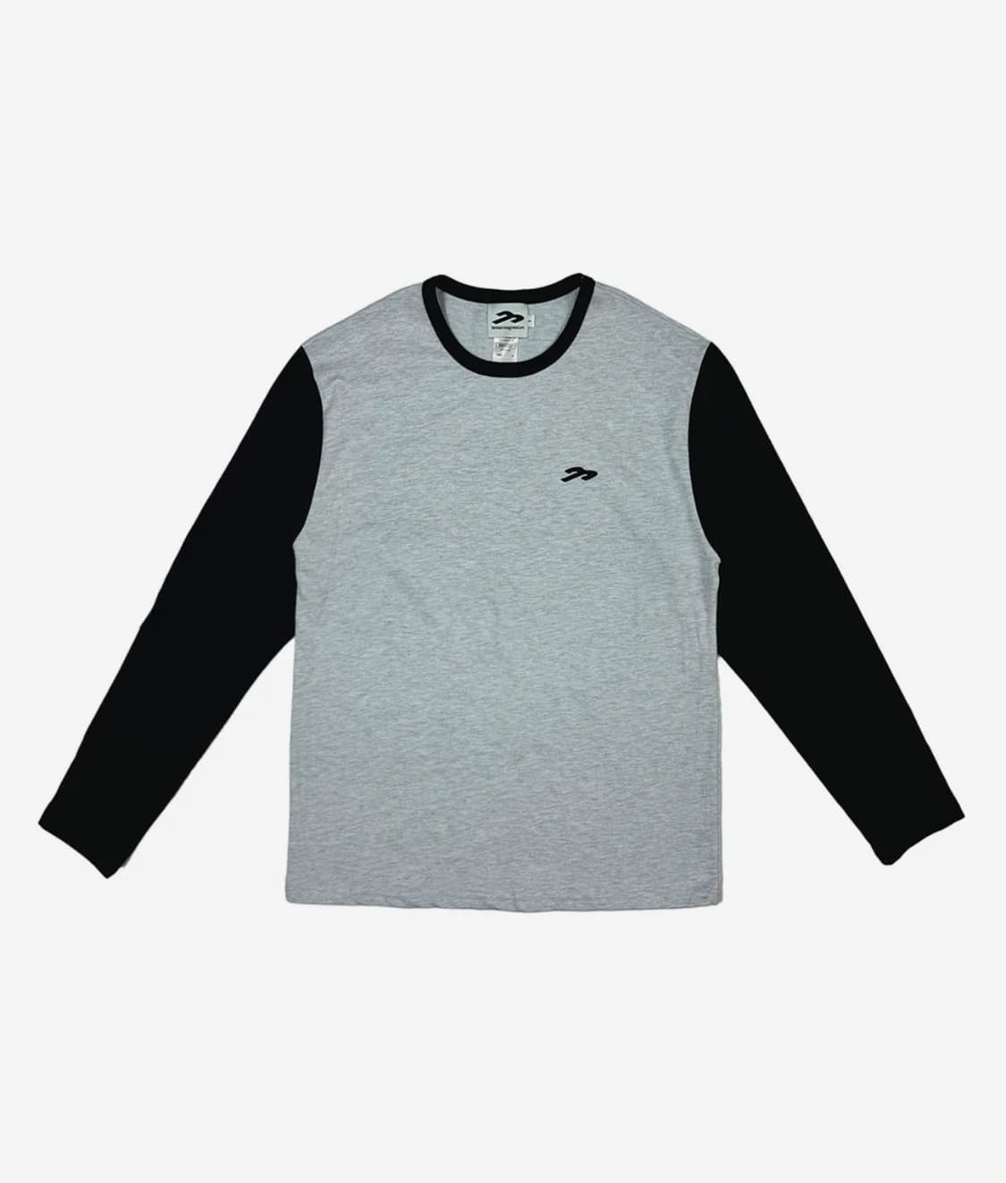 탄산마그네슘 혼 아플리케 배색 롱슬리브 상품이미지2