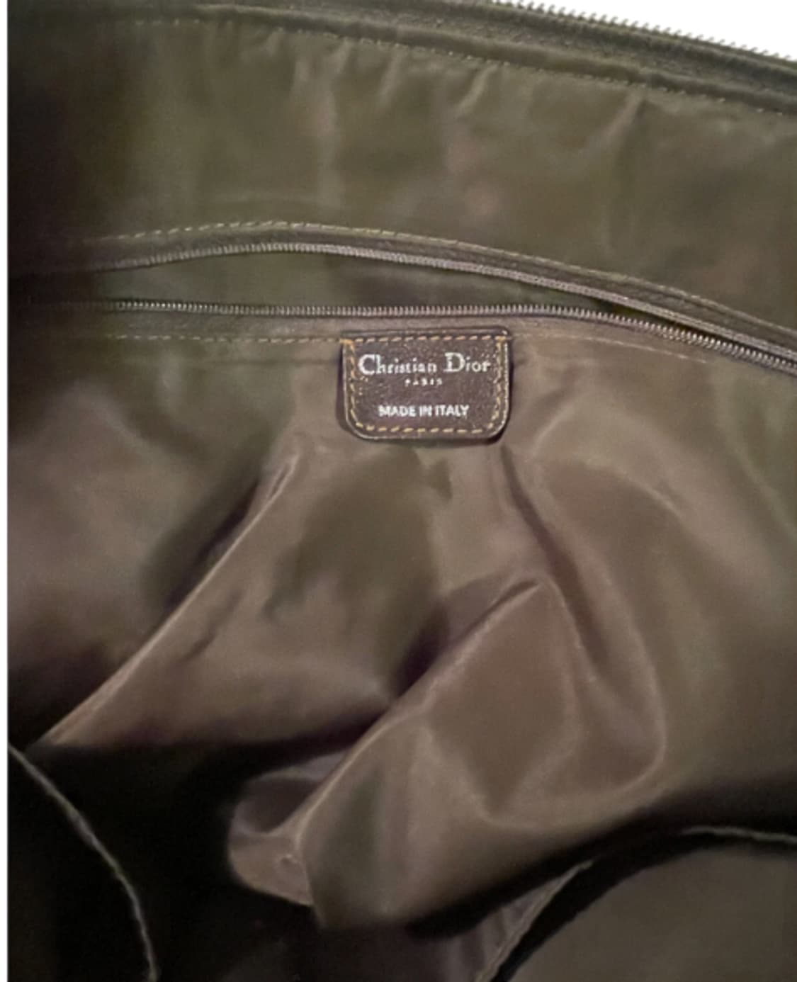 [정품] DIOR 디올 오블리크 빈티지 실버 CD 로고 토트백 상품이미지3