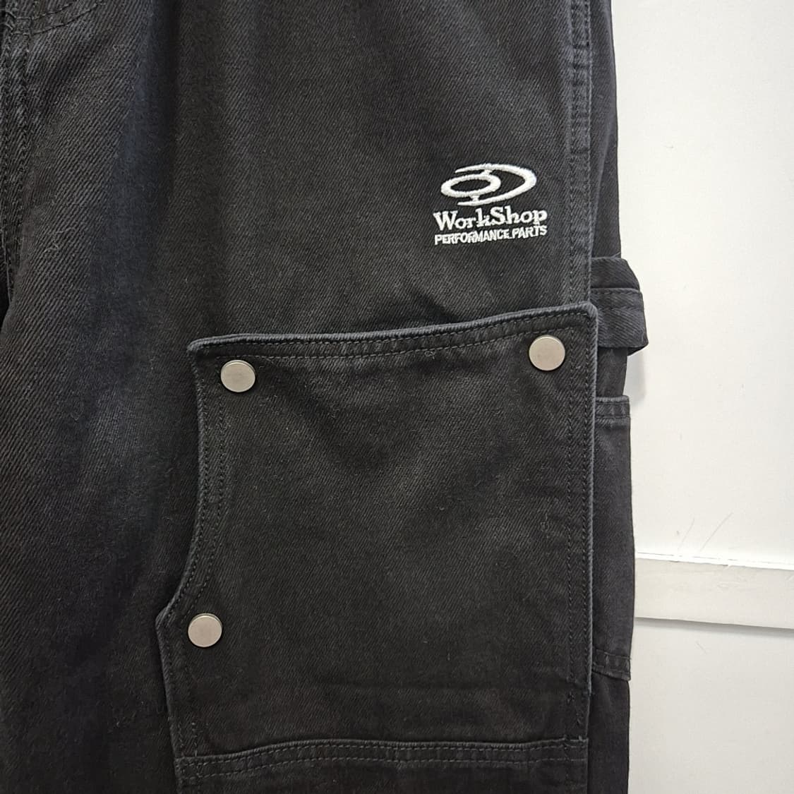 트래블 카펜더 블랙 데님 팬츠 남성 L 상품이미지4