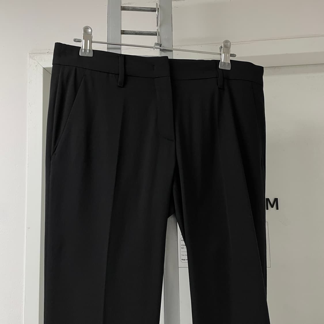 프라다 블랙 슬랙스 40(W) 상품이미지2