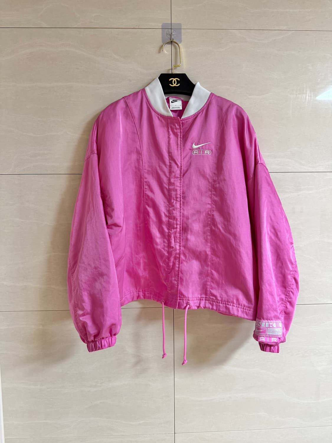 나이키 에어 우븐 봄버자켓 블루종 뉴진스 해린착용 상품이미지6