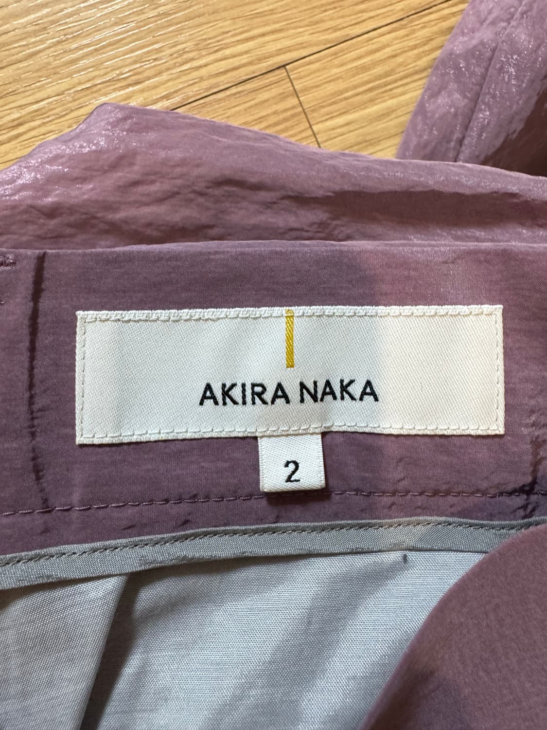 Akiranaka 아키라나카 프론트슬릿 팬츠 상품이미지3