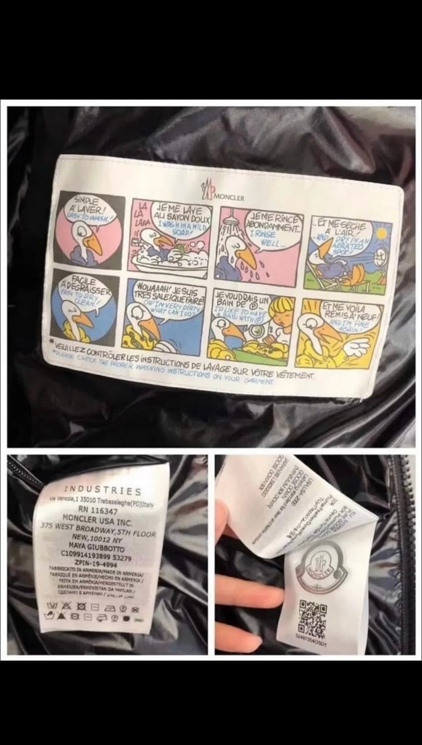 몽클레어 마야 패딩 블랙 상품이미지9