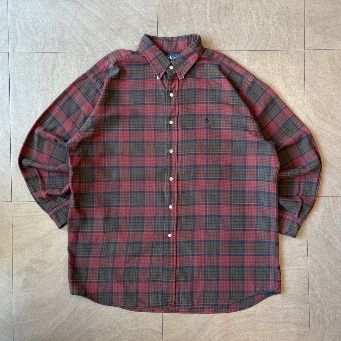 폴로 정품 스카이블루 멀티포니 포플린 셔츠 상품이미지1