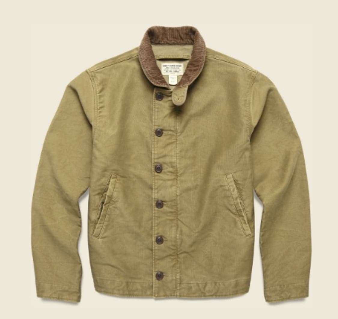 RRL 코듀로이 칼라 코튼 덱자켓 더블알엘 상품이미지1