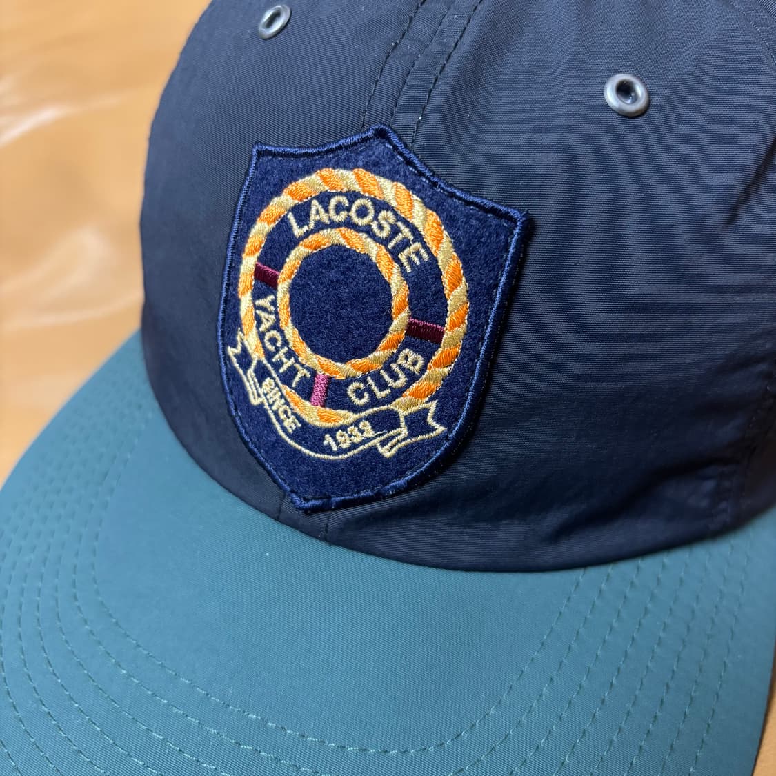 Beams Lacoste 빔스 빔즈 라코스테 6패널 볼캡 모자 요트 클럽 상품이미지6