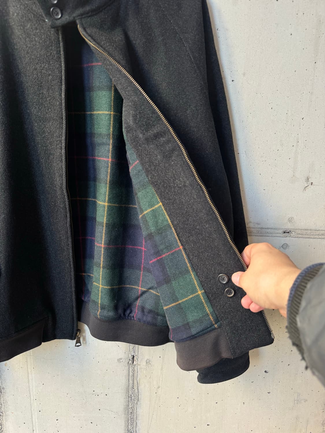 90s 폴로 랄프로렌 울 해링턴 자켓 상품이미지7