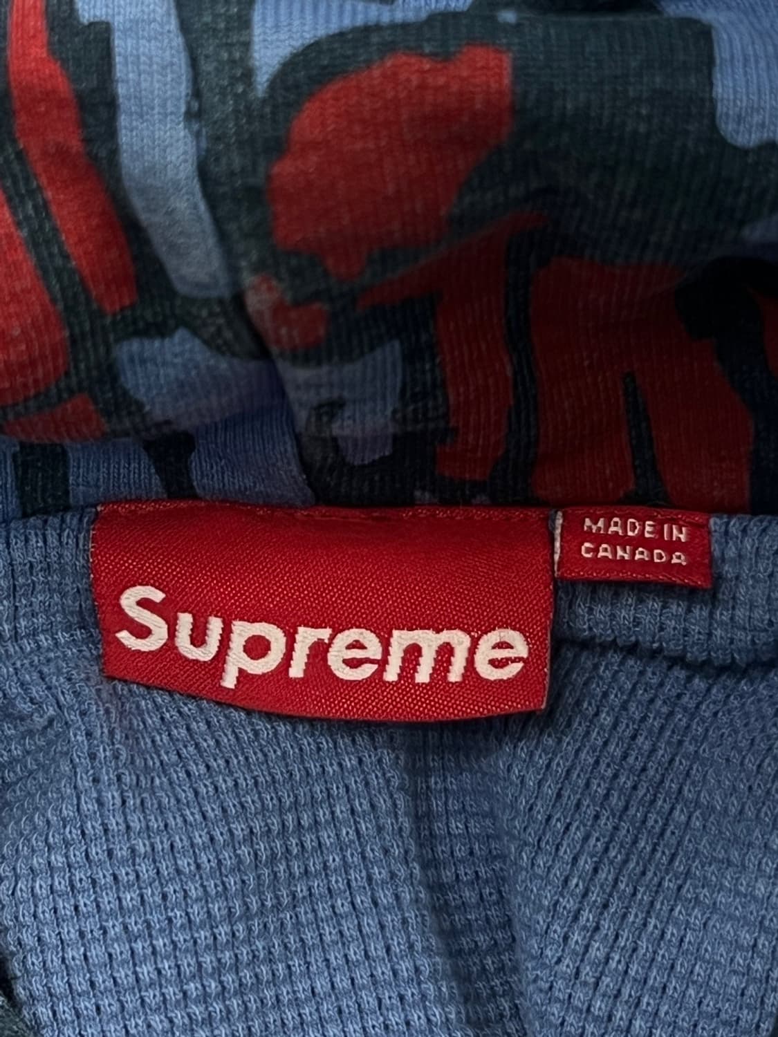 슈프림 05FW 트리 바크 써멀 후드집업 상품이미지8