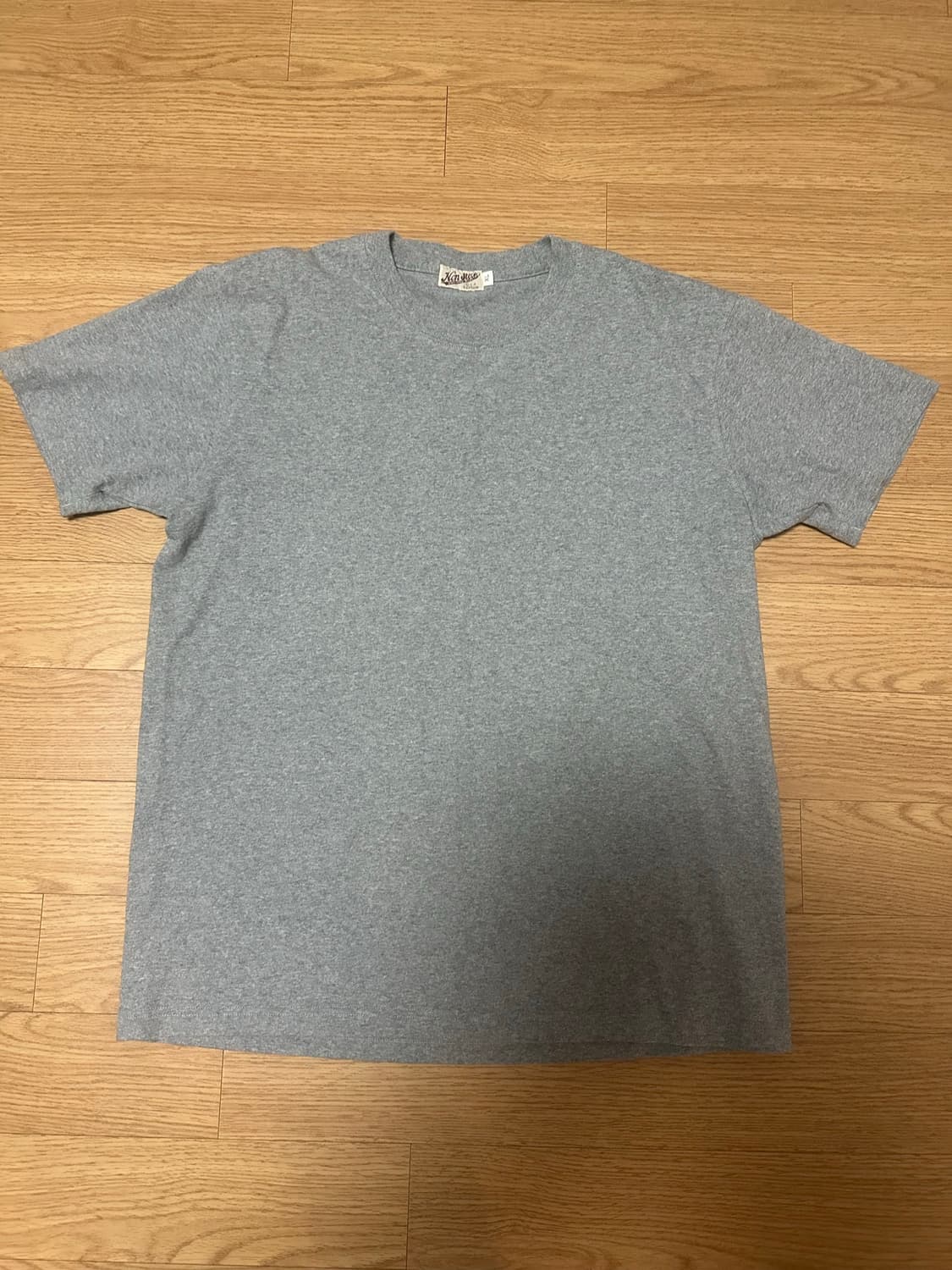 브론슨 9oz USA Cotton Tubular Tee Grey 상품이미지2