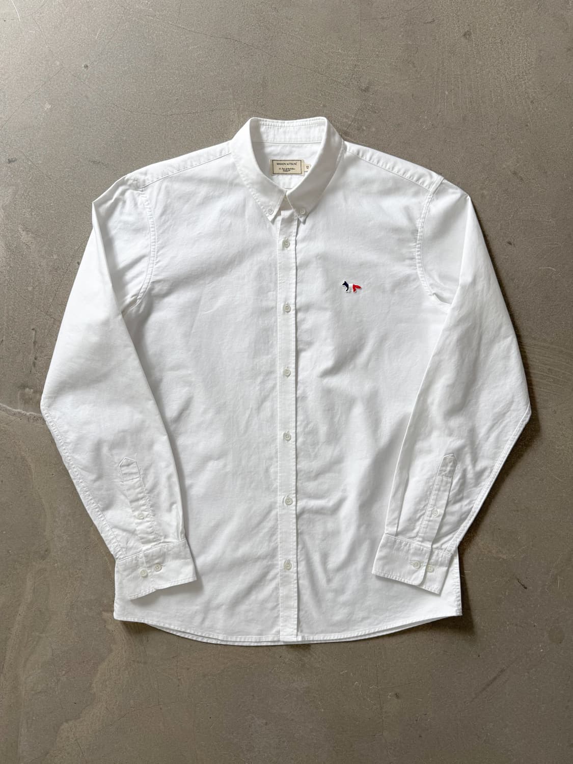 Maison Kitsune Cotton White Shirt 상품이미지3