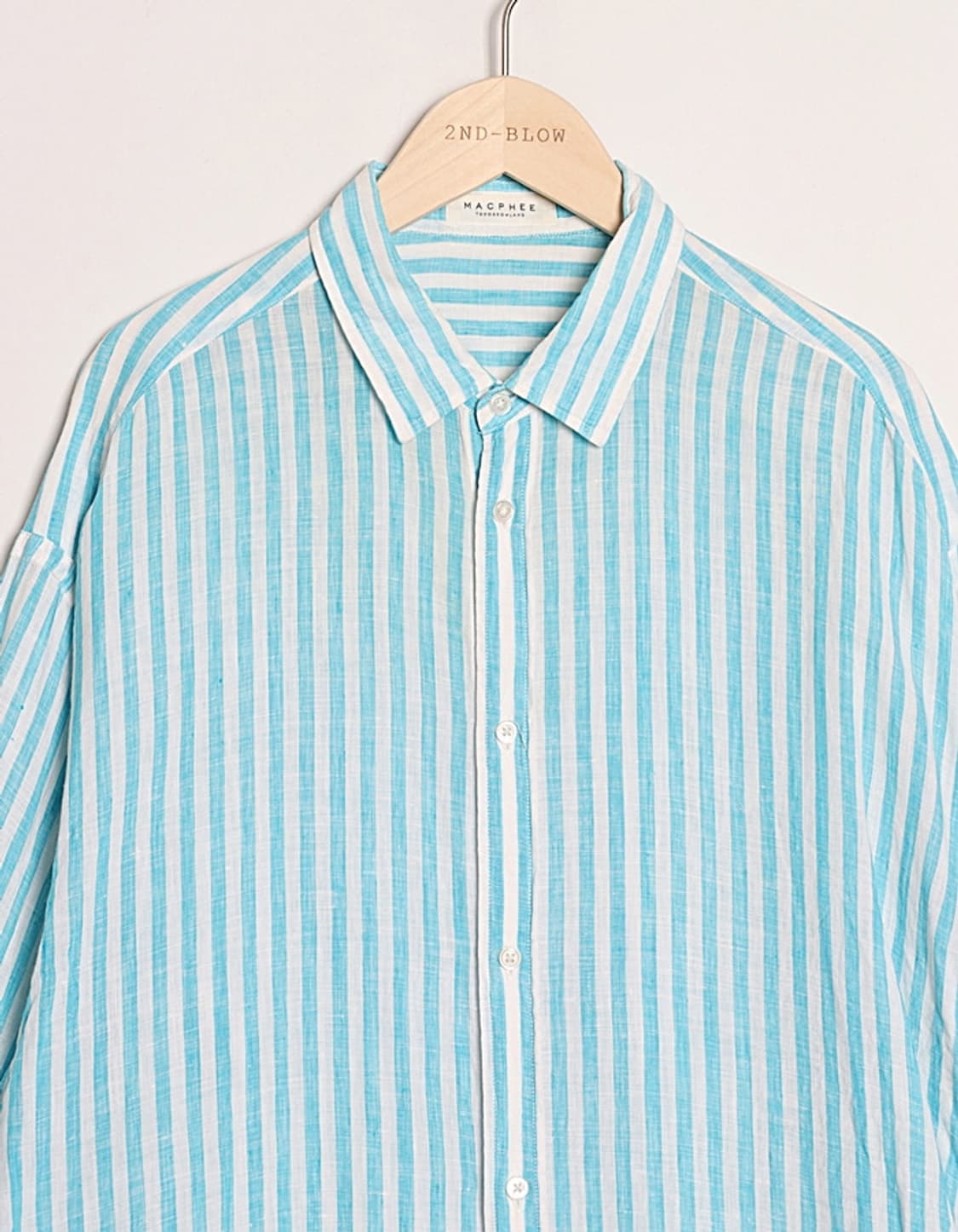 MACPHEE Linen Shirt One-Piece 상품이미지2