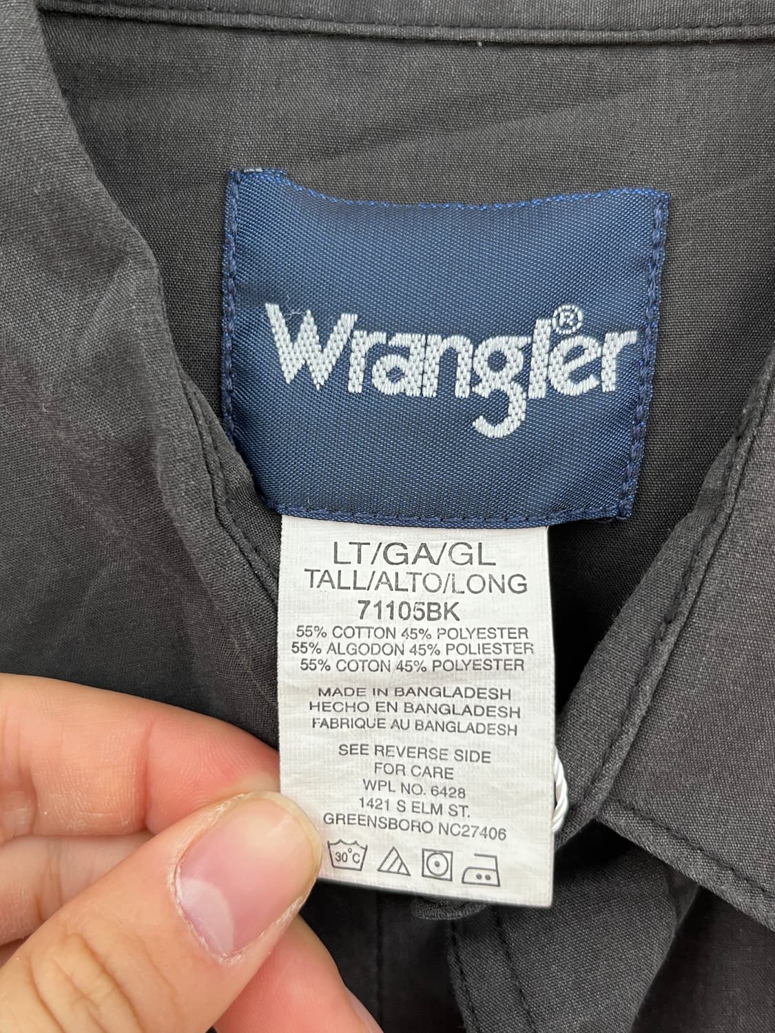 랭글러 웨스턴 셔츠 상품이미지8