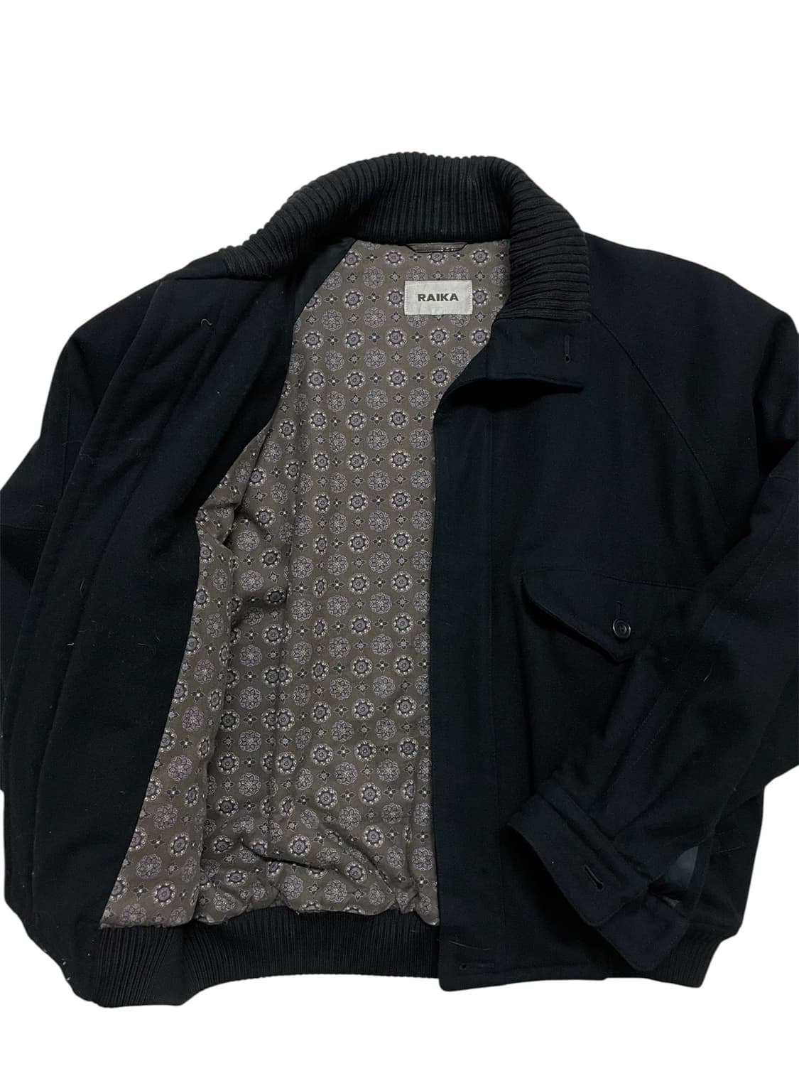 Jpn 울 하이넥 봄버자켓 00s일본빈티지갸루미세키서울코이세이오캐피탈st 상품이미지8