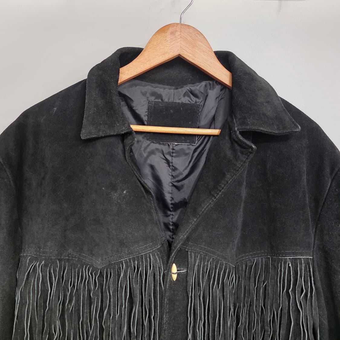빈티지 웨스턴 프린지 스웨이드 자켓 상품이미지2