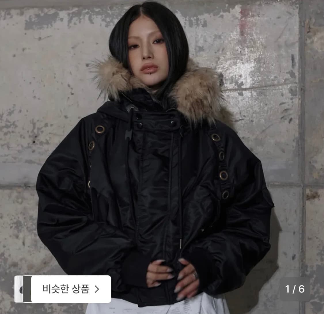 Fancyclub 팬시클럽 아일렛 퍼 자켓 상품이미지1