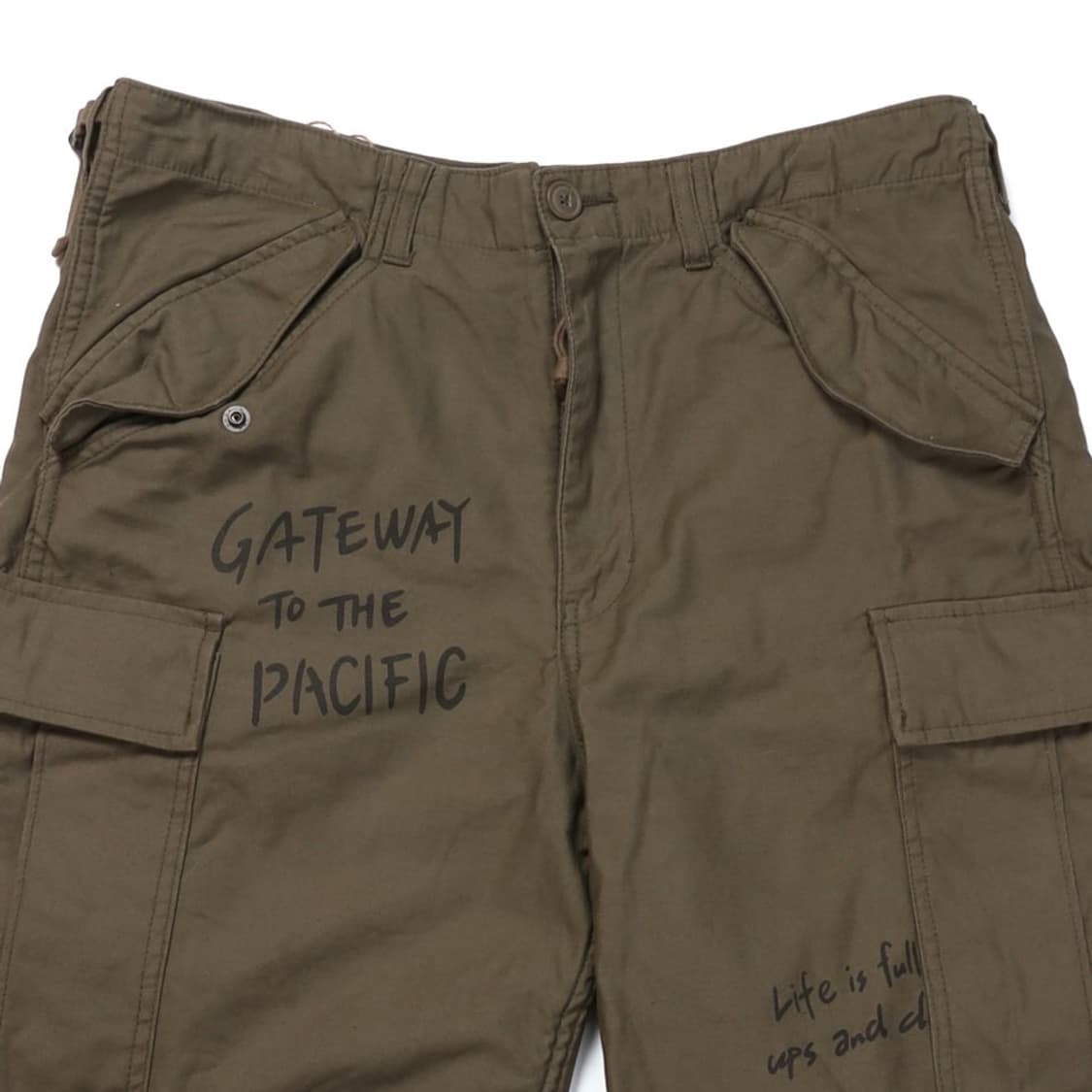 Avirex WEB & DEPOT M-65 Fatigue Shorts 상품이미지2