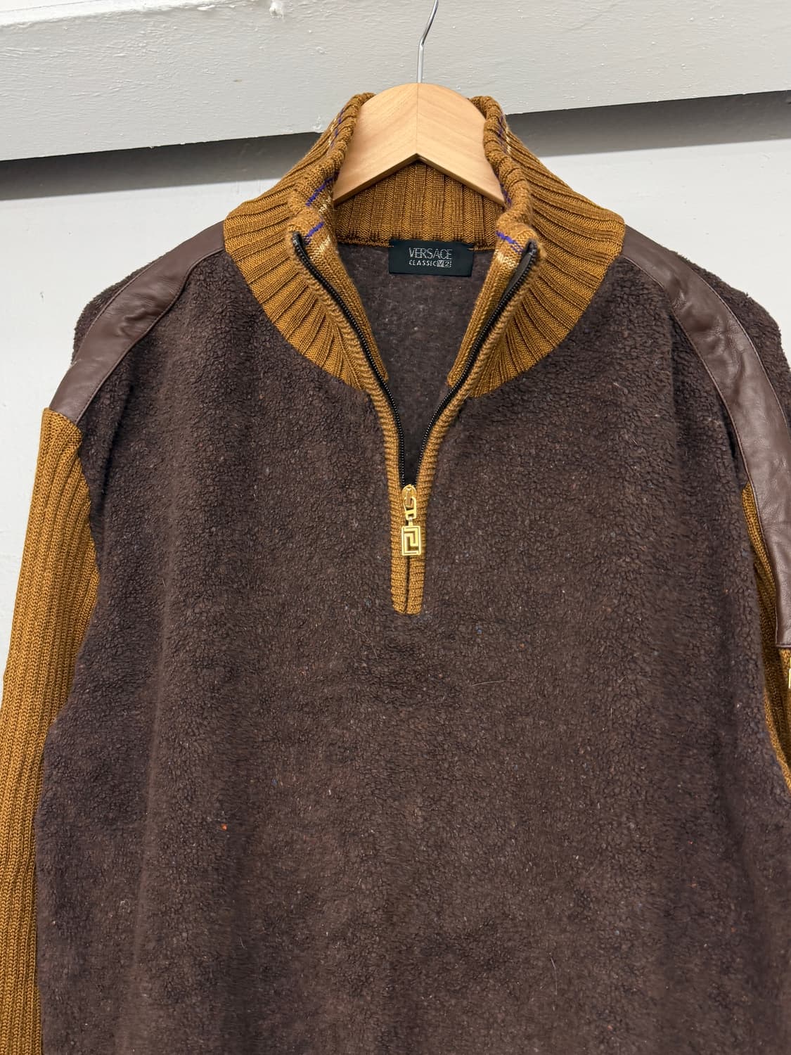 베르사체 클래식 패널 니트  상품이미지3